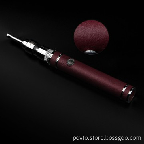 2014 the new vaporizer mage mod e cigarette with real leather